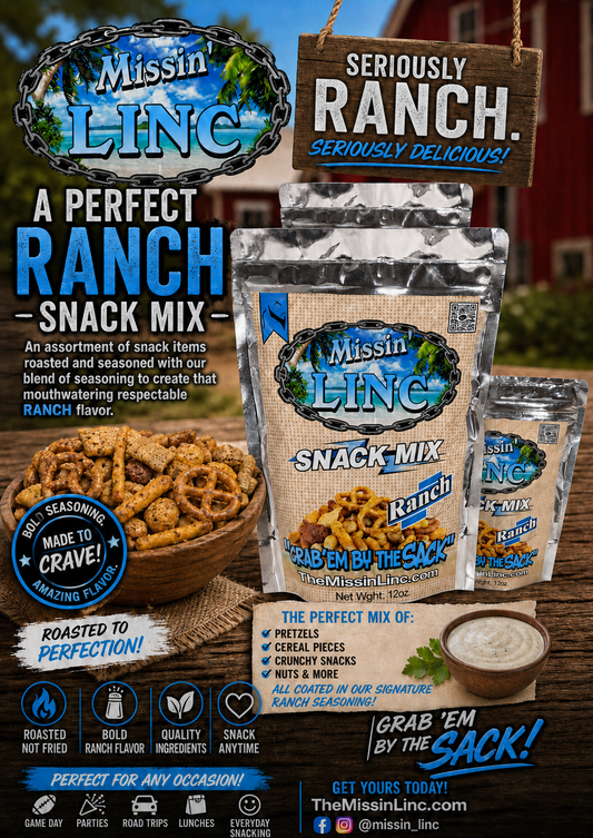 Missin' Linc Ranch Snack Mix