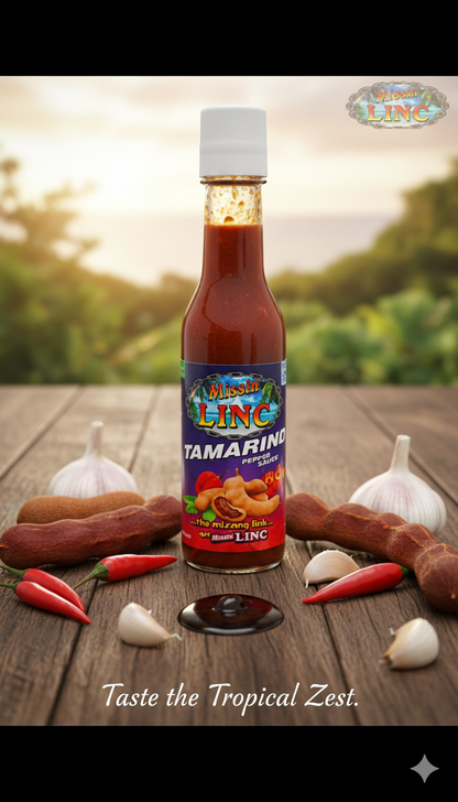 Missin' Linc Tamarind Pepper Sauce 5oz.