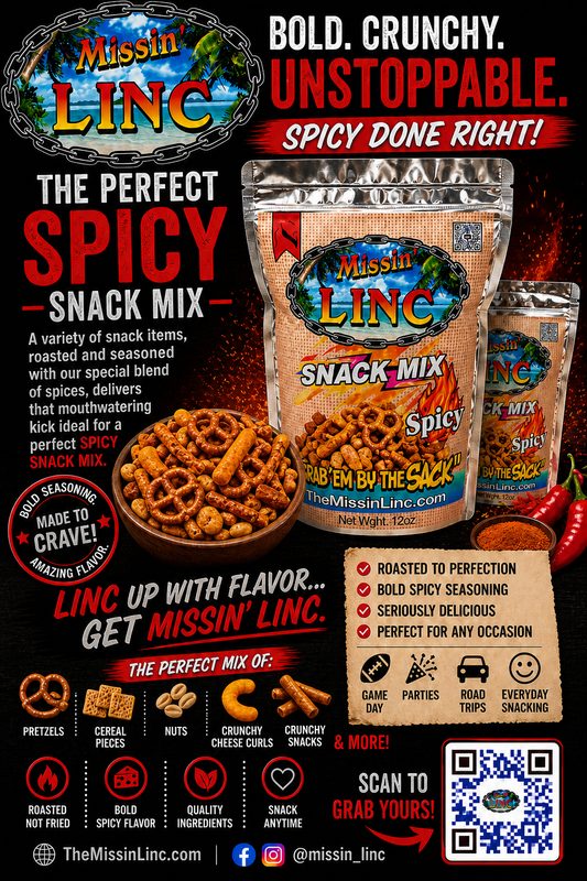 Missin' Linc Spicy Snack Mix